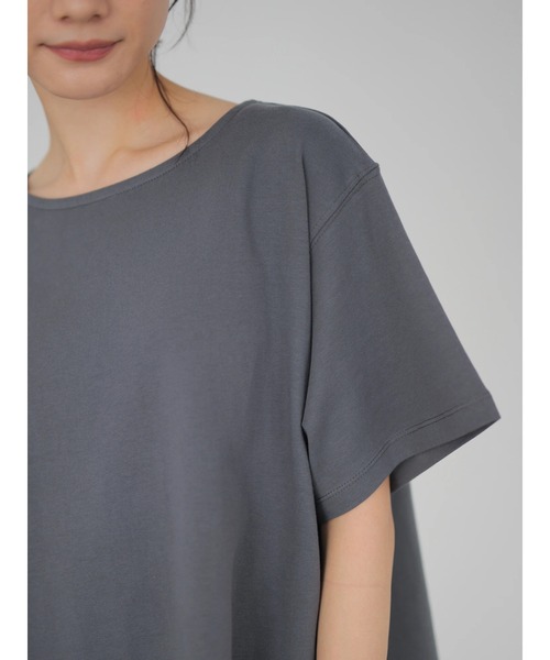 AMERICAN HOLIC（アメリカンホリック）の「フレアライン半袖カットプルオーバー　＊（Tシャツ/カットソー・レディース・サックスブルー/その他7/チャコールグレー/アイボリー・L/M）」の13枚目の写真