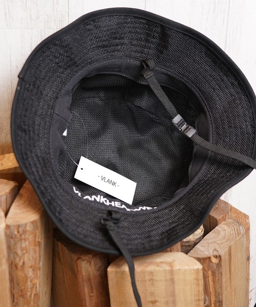 VLANK（ブランク）の「STRAW CLOTH HAT ストロークロスハット（ハット・メンズ・ブラック/ブラウン/ナチュラル・FREE）」の5枚目の写真