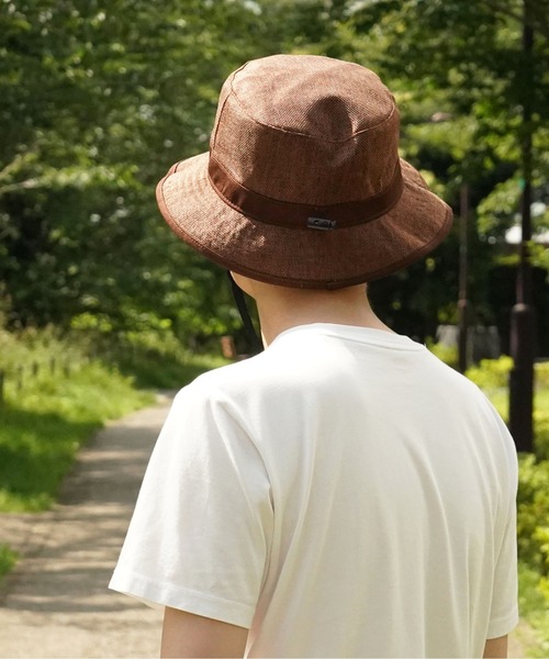 VLANK（ブランク）の「STRAW CLOTH HAT ストロークロスハット（ハット・メンズ・ブラック/ブラウン/ナチュラル・FREE）」の19枚目の写真