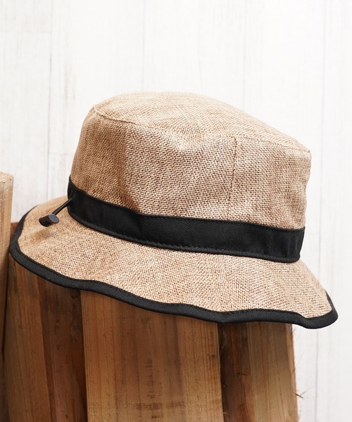 VLANK（ブランク）の「STRAW CLOTH HAT ストロークロスハット（ハット・メンズ・ブラック/ブラウン/ナチュラル・FREE）」の16枚目の写真