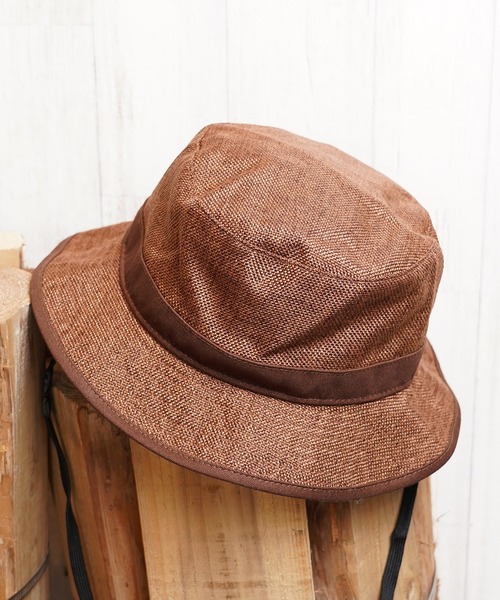 VLANK（ブランク）の「STRAW CLOTH HAT ストロークロスハット（ハット・メンズ・ブラック/ブラウン/ナチュラル・FREE）」の15枚目の写真