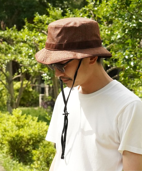 VLANK（ブランク）の「STRAW CLOTH HAT ストロークロスハット（ハット・メンズ・ブラック/ブラウン/ナチュラル・FREE）」の20枚目の写真