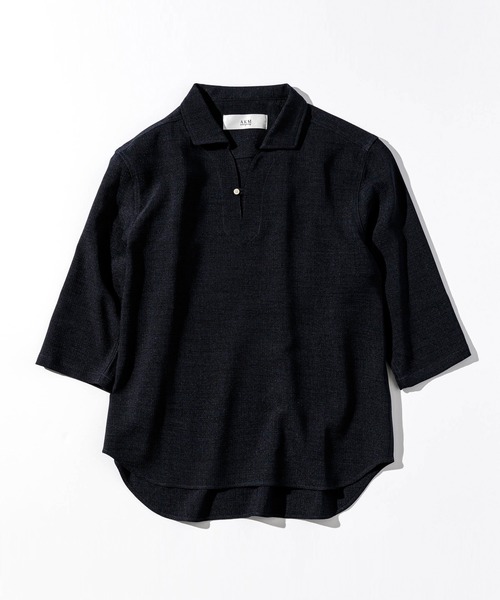 AKM Contemporary（エイケイエムコンテンポラリー）の「AKM Contemporary(エイケイエムコンテンポラリー)速乾 形態安定 カプリシャツ（シャツ/ブラウス・メンズ・ホワイト/サックスブルー/ネイビー・S/M/L/XL）」の11枚目の写真