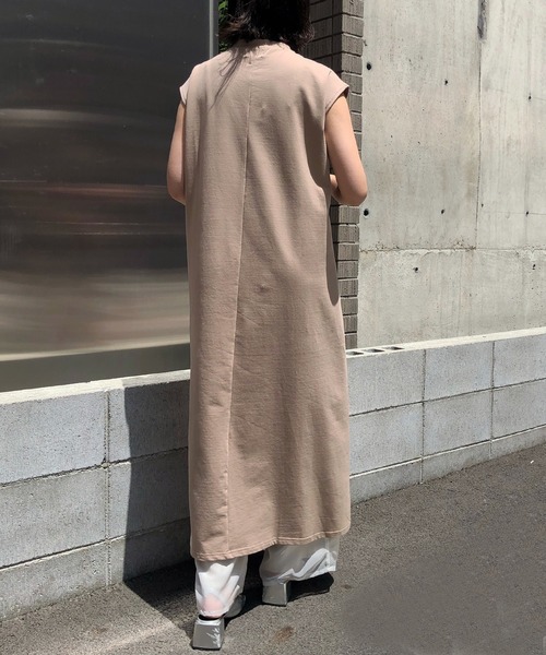 &g'aime(アンジェム)の「【&g'aime】ウエストシャーリングワンピース(ワンピース・レディース・ブラック/ベージュ/チャコール・FREE)」の16枚目の写真