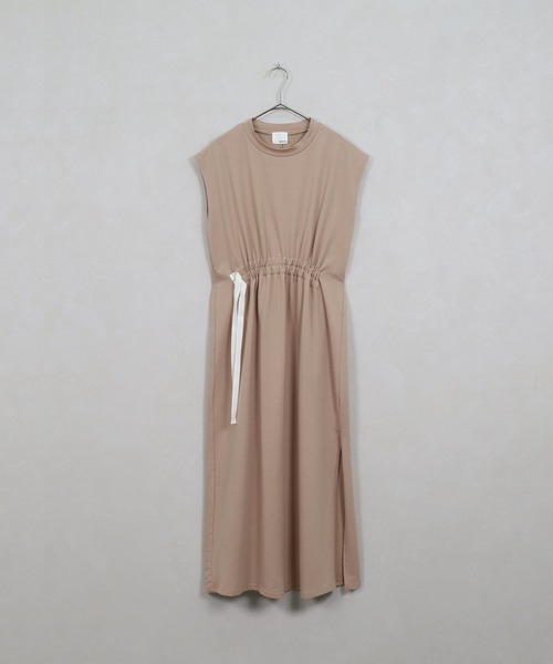 &g'aime(アンジェム)の「【&g'aime】ウエストシャーリングワンピース(ワンピース・レディース・ブラック/ベージュ/チャコール・FREE)」の14枚目の写真