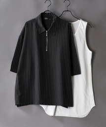 SITRY | Half zip shirt ＆ Tank top/ハーフジップシャツ＆タンクトップ(シャツ/ブラウス)