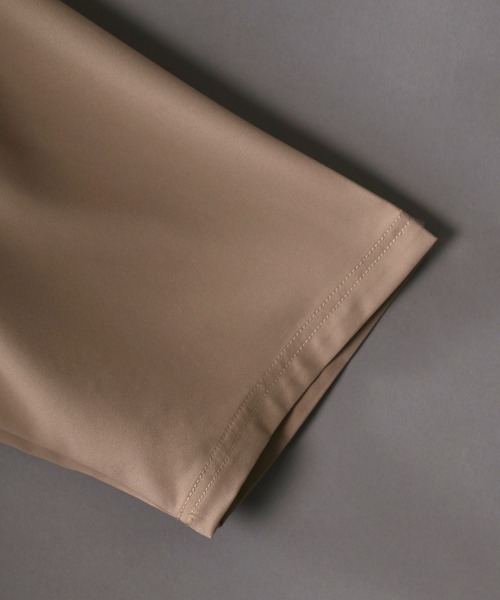 SITRY（シトリー）の「Half zip shirt ＆ Tank top /ハーフジップシャツ＆タンクトップ（シャツ/ブラウス・メンズ・ブラック/ベージュ/ブラック系その他/グレー系その他/ベージュ系その他/ワイン/ブルーグリーン・M/L/XL）」の8枚目の写真