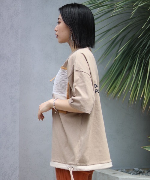 SUPERTHANKS(スーパーサンクス)の「【別注】SUPERTHANKS/スーパーサンクス/SS Tシャツ(Tシャツ/カットソー・メンズ・グレー/ブラック/ベージュ・SMALL/MEDIUM)」の8枚目の写真