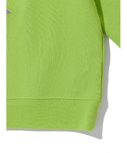 LITTLE UNION（リトルユニオン）の「【カメレオン meets LITTLE UNION】ｼﾞｭﾝﾅ “街道踊子” CREW（Tシャツ/カットソー・メンズ・ブラック/ライム・MEDIUM/LARGE）」の5枚目の写真