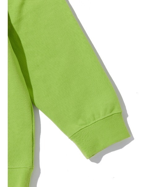 LITTLE UNION（リトルユニオン）の「【カメレオン meets LITTLE UNION】ｼﾞｭﾝﾅ “街道踊子” CREW（Tシャツ/カットソー・メンズ・ブラック/ライム・MEDIUM/LARGE）」の9枚目の写真