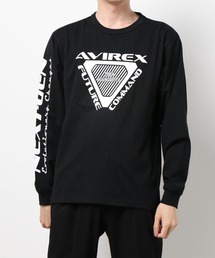 AVIREX | AVIREX/アヴィレックス/フューチャーコマンド トライアングルＴシャツ/L/S AFC TRIANGLE T-SHIRT(Tシャツ/カットソー)