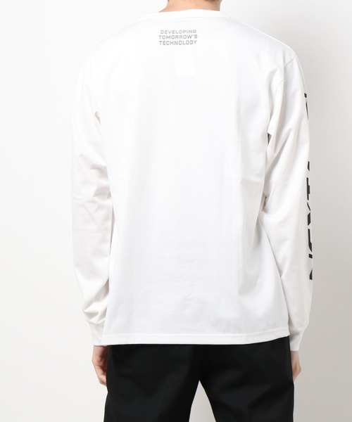 AVIREX(アヴィレックス)の「AVIREX/アヴィレックス/フューチャーコマンド トライアングルTシャツ/L/S AFC TRIANGLE T-SHIRT(Tシャツ/カットソー・メンズ・ブラック/オフホワイト/ライトブルーグレー/ブラウン系その他2・MEDIUM/LARGE/X-LARGE/XX-LARGE)」の6枚目の写真