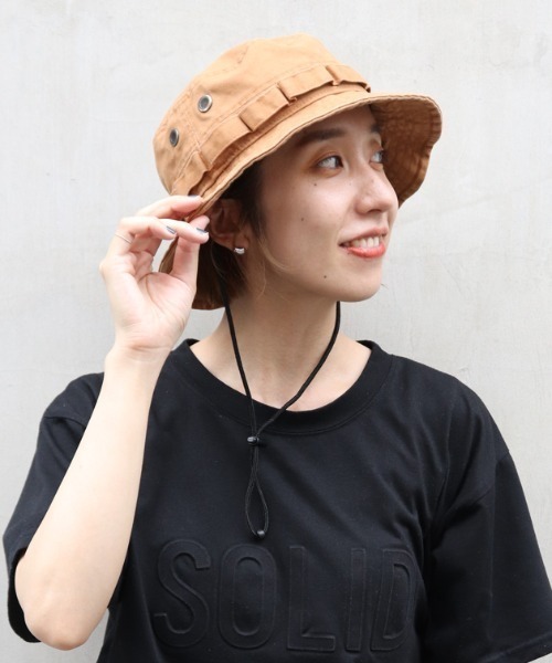 NEW ERA（ニューエラ）の「【NEW ERA】NE ADVENTURENEDuckCottonCanvas（ハット・メンズ・ブラック/ダークグリーン/ベージュ/ブロンズ/ブルー・ML/LXL/SM）」の2枚目の写真