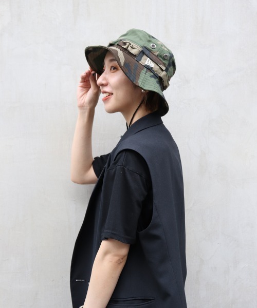 NEW ERA（ニューエラ）の「【NEW ERA】NE ADVENTURENEDuckCottonCanvas（ハット・メンズ・ブラック/ダークグリーン/ベージュ/ブロンズ/ブルー・ML/LXL/SM）」の18枚目の写真