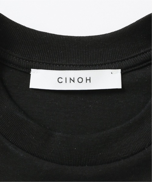CINOH（チノ）の「【CINOH/チノ 】 Tシャツ（Tシャツ/カットソー・レディース・ブラック/ホワイト・FREE）」の11枚目の写真