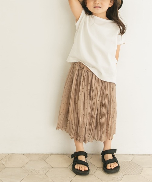 URBAN RESEARCH DOORS（アーバンリサーチドアーズ）の「ドットワッシャースカート(KIDS)（スカート・キッズ・ベージュ/ブルー・120/105/150/135）」の11枚目の写真