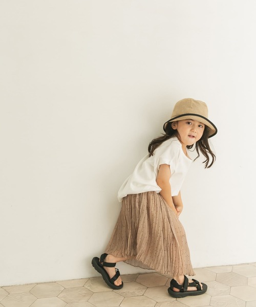 URBAN RESEARCH DOORS（アーバンリサーチドアーズ）の「ドットワッシャースカート(KIDS)（スカート・キッズ・ベージュ/ブルー・120/105/150/135）」の12枚目の写真