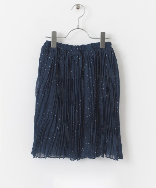 URBAN RESEARCH DOORS（アーバンリサーチドアーズ）の「ドットワッシャースカート(KIDS)（スカート・キッズ・ベージュ/ブルー・120/105/150/135）」の15枚目の写真
