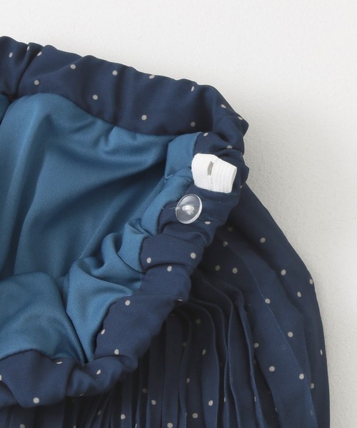 URBAN RESEARCH DOORS（アーバンリサーチドアーズ）の「ドットワッシャースカート(KIDS)（スカート・キッズ・ベージュ/ブルー・120/105/150/135）」の17枚目の写真