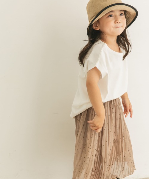 URBAN RESEARCH DOORS（アーバンリサーチドアーズ）の「ドットワッシャースカート(KIDS)（スカート・キッズ・ベージュ/ブルー・120/105/150/135）」の21枚目の写真