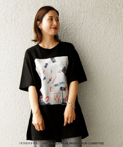 スワロウテイル STUDIO BLANCHE YenTownClub Tシャツ スワロウテイル STUDIO BLANCHE YenTownClub Tシャツ 公開25周年
