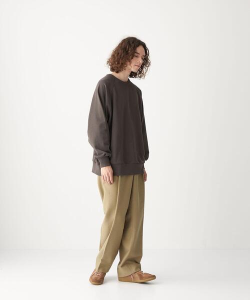 CITEN（シテン）の「＜CITEN（シテン）＞モールスキン 2プリーツ トラウザーズ パンツ（その他パンツ・メンズ・ブラック/ベージュ・M/L）」の22枚目の写真