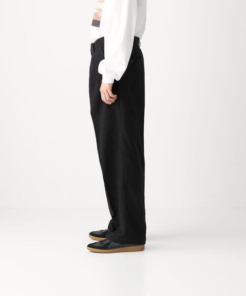 CITEN（シテン）の「＜CITEN（シテン）＞モールスキン 2プリーツ トラウザーズ パンツ（その他パンツ・メンズ・ブラック/ベージュ・M/L）」の8枚目の写真