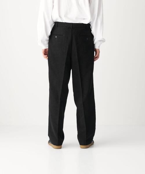 CITEN（シテン）の「＜CITEN（シテン）＞モールスキン 2プリーツ トラウザーズ パンツ（その他パンツ・メンズ・ブラック/ベージュ・M/L）」の11枚目の写真