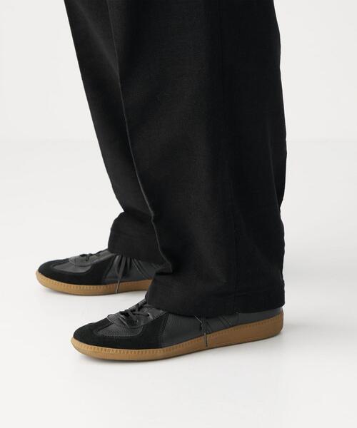 CITEN（シテン）の「＜CITEN（シテン）＞モールスキン 2プリーツ トラウザーズ パンツ（その他パンツ・メンズ・ブラック/ベージュ・M/L）」の6枚目の写真