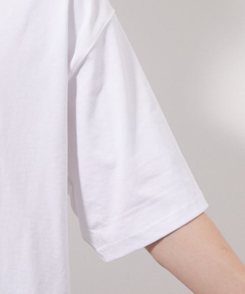 JUNRED（ジュンレッド）の「メントスフロントプリントTEE（Tシャツ/カットソー・メンズ・オフホワイト/ブラック/ラベンダー・M/L）」の16枚目の写真