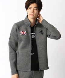 NICOLE CLUB FOR MEN | Admiral（アドミラル）別注ダンボールニットブルゾンアラカルト(その他アウター)