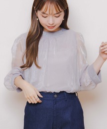 flower | グロスリボンブラウス(シャツ/ブラウス)
