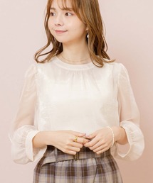 flower | グロスリボンブラウス(シャツ/ブラウス)