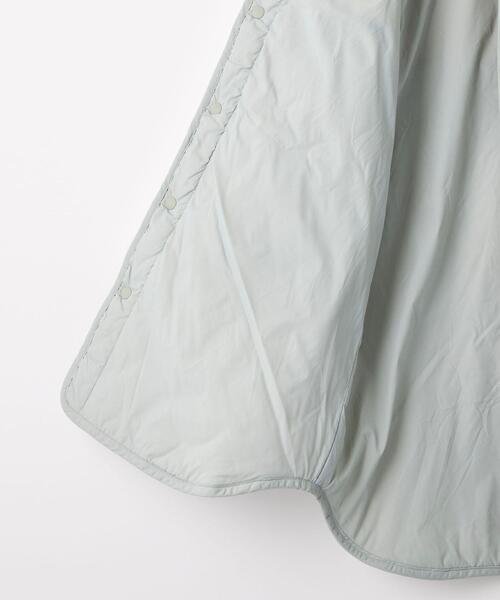 green label relaxing(グリーンレーベルリラクシング)の「TJ ボア×キルト コート 140-150cm -ウォッシャブル-(その他アウター・キッズ・オフホワイト/ベージュ/ライトグレー・150cm/140cm)」の15枚目の写真