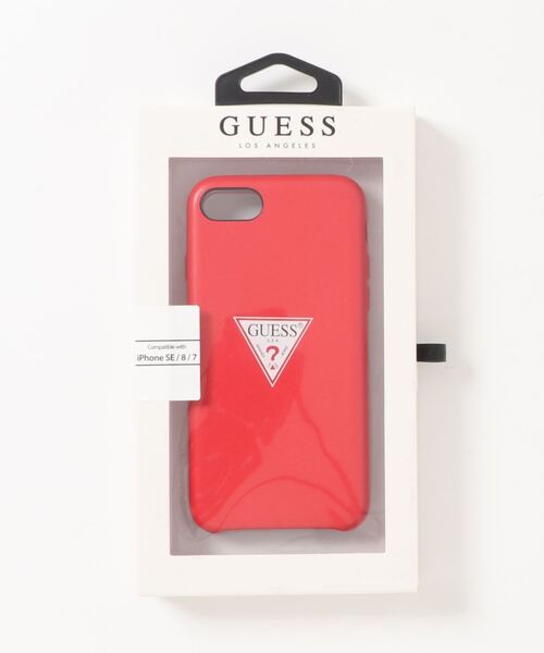 Guess(ゲス)の「【GUESS】ゲス iPhoneケース iPhone SE(第2世代),8,7(スマホケース/カバー・レディース・ブラック/レッド・FREE)」の4枚目の写真