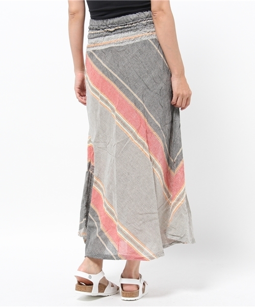 チャイハネ（チャイハネ）の「【チャイハネ】ジャリサリスカート/ワンピース 2WAY（スカート・レディース・グレー/ブラック/カーキ/イエロー/ブルー/レッド・FREE）」の18枚目の写真