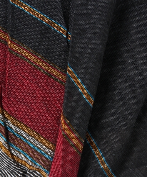 チャイハネ（チャイハネ）の「【チャイハネ】ジャリサリスカート/ワンピース 2WAY（スカート・レディース・グレー/ブラック/カーキ/イエロー/ブルー/レッド・FREE）」の16枚目の写真