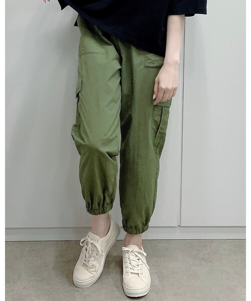 Cutie Blonde（キューティーブロンド）の「◆【S-LL】イージーカーゴパンツ（その他パンツ・レディース・ブラック/ベージュ/グレー/カーキ・01/02/03/04）」の14枚目の写真