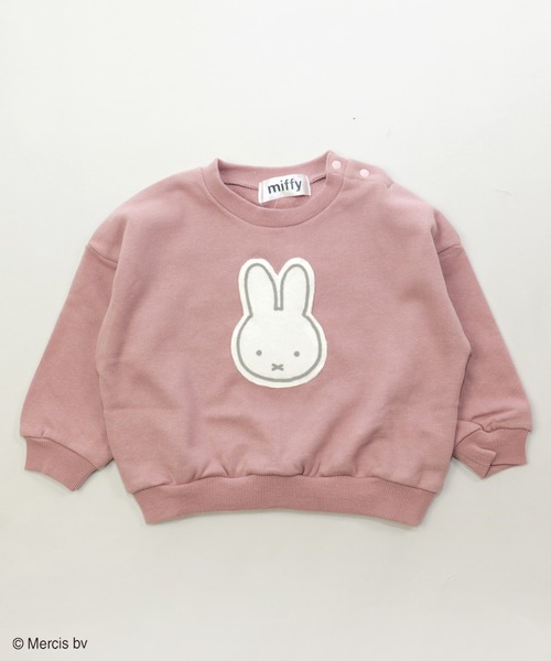 JAM & LINK(ジャムアンドリンク)の「miffy/ ミッフィー バリエーショントレーナー(スウェット・キッズ・ベージュ/ベージュ系その他2/ピンク/ブラック系その他/ピンク系その他/ライトベージュ/ブラック/ベージュ系その他・110cm/130cm/140cm/80cm/90cm/120cm/100cm)」の8枚目の写真