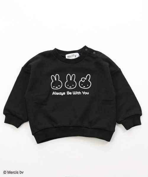 JAM & LINK(ジャムアンドリンク)の「miffy/ ミッフィー バリエーショントレーナー(スウェット・キッズ・ベージュ/ベージュ系その他2/ピンク/ブラック系その他/ピンク系その他/ライトベージュ/ブラック/ベージュ系その他・110cm/130cm/140cm/80cm/90cm/120cm/100cm)」の2枚目の写真