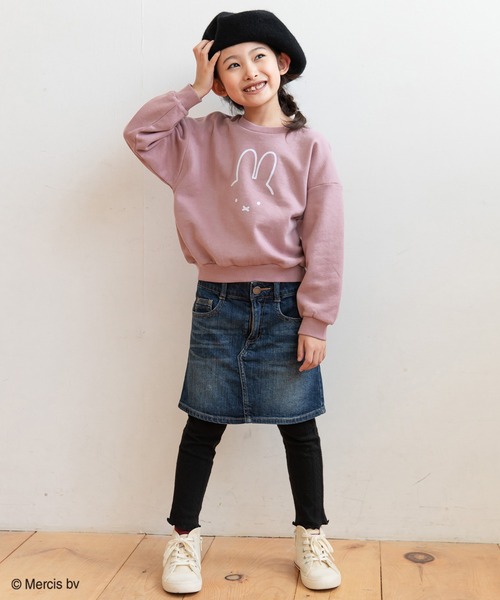 JAM & LINK(ジャムアンドリンク)の「miffy/ ミッフィー バリエーショントレーナー(スウェット・キッズ・ベージュ/ベージュ系その他2/ピンク/ブラック系その他/ピンク系その他/ライトベージュ/ブラック/ベージュ系その他・110cm/130cm/140cm/80cm/90cm/120cm/100cm)」の21枚目の写真