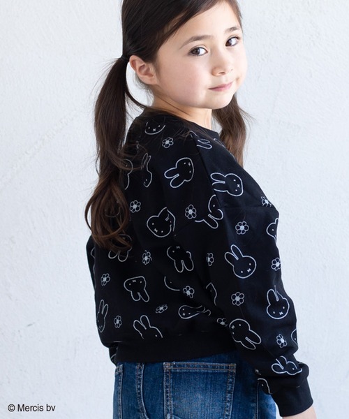 JAM & LINK(ジャムアンドリンク)の「miffy/ ミッフィー バリエーショントレーナー(スウェット・キッズ・ベージュ/ベージュ系その他2/ピンク/ブラック系その他/ピンク系その他/ライトベージュ/ブラック/ベージュ系その他・110cm/130cm/140cm/80cm/90cm/120cm/100cm)」の10枚目の写真