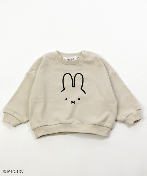 JAM & LINK(ジャムアンドリンク)の「miffy/ ミッフィー バリエーショントレーナー(スウェット・キッズ・ベージュ/ベージュ系その他2/ピンク/ブラック系その他/ピンク系その他/ライトベージュ/ブラック/ベージュ系その他・110cm/130cm/140cm/80cm/90cm/120cm/100cm)」の17枚目の写真
