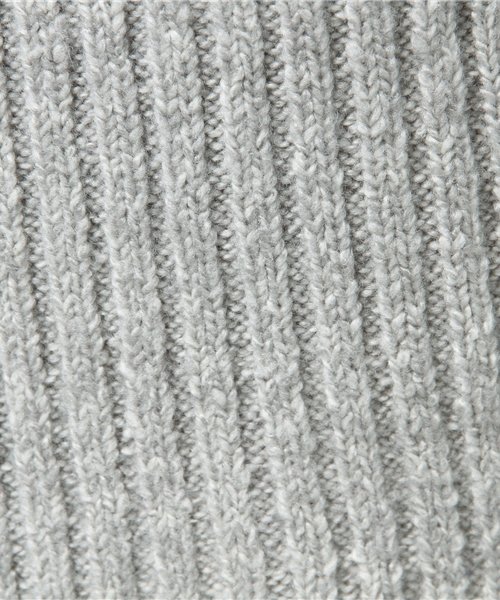 Heather（ヘザー）の「ショートリブニット  557376（ニット/セーター・レディース・アイボリー/ヘザ－グレー/ライトブルー・FREE）」の8枚目の写真