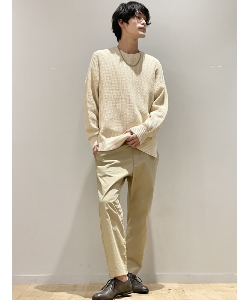 GAP（ギャップ）の「オーバーサイズ シェイカー セーター（ニット/セーター・メンズ・アイボリー/ブラック/ベージュ/カーキ/グレー/レッド・L/XS/S/M/XL）」の9枚目の写真