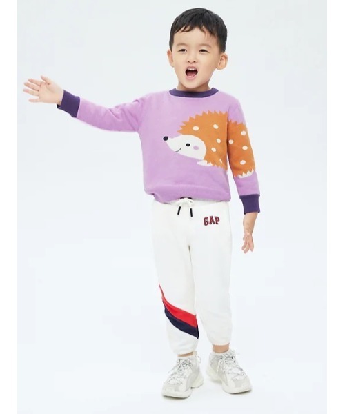 GAP（ギャップ）の「アニマル コージー セーター (幼児＆ユニセックス)（ニット/セーター・キッズ・ネイビー/ホワイト系その他/パープル系その他/ゴールド系その他・18-24M/2 YRS/3 YRS/4 YRS/5 YRS/12-18 M/12-18M）」の3枚目の写真
