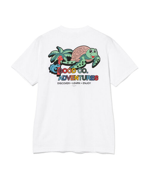 The Good Company(ザグッドカンパニー)の「THE GOOD COMPANY / Adventure Tシャツ(Tシャツ/カットソー・メンズ・ホワイト・MEDIUM/LARGE/X-LARGE)」の1枚目の写真