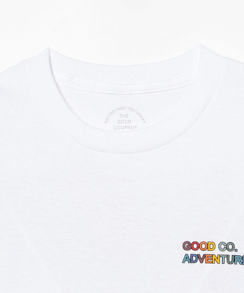 The Good Company(ザグッドカンパニー)の「THE GOOD COMPANY / Adventure Tシャツ(Tシャツ/カットソー・メンズ・ホワイト・MEDIUM/LARGE/X-LARGE)」の3枚目の写真