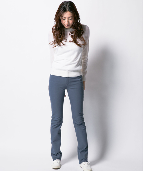 JOSEPH（ジョセフ）の「GABARDINE STRETCH NINO パンツ（その他パンツ・レディース・ローズ系/黄土色系/サックスブルー系・38/36）」の4枚目の写真