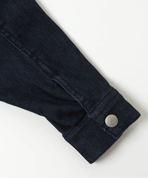 BREEZE(ブリーズ)の「WEB限定 やわらかデニムブルゾン(ブルゾン・キッズ・チャコール/インディゴブルー・80/90/140/130/110/120/100)」の19枚目の写真